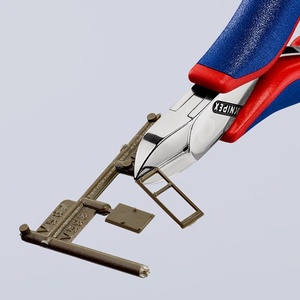 คีมตัดด้านข้างอิเล็กทรอนิกส์ KNIPEX ขนาด 115 มม. รูปทรง 2 ด้านเฉียง ไม่มีด้ามจับหลายชิ้นส่วน คีมขัดเงาแบบกระจก - Product Image 4