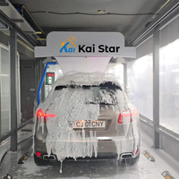 Mesin Cuci Mobil Otomatis Tanpa Sentuh Modern dengan Teknologi Brushless + Perawatan, Pembersihan Cepat, Nozel Tekanan Tinggi