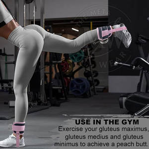 Sangles de cheville unisexes écologiques respirantes en nylon 100% de haute qualité sur mesure pour la protection des jambes en vente - Product Image 5