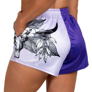 Short de qualité supérieure design personnalisé short de qualité supérieure imprimé par sublimation bicolore respirant pour hommes - Product Image 6