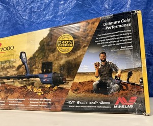 Détecteur de métaux d'or de très haute qualité, neuf, M-I-N-E-L-A-B G Z P 7000 EXTREME DEPTH, ZVT, boîte endommagée - Product Image 6