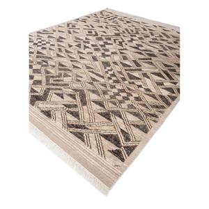 Alfombra Afgana Azul Manifest Tejida a Mano con Patrón Geométrico y Abstracto, Forma Rectangular para Sala de Estar - RE-1509 - Product Image 2