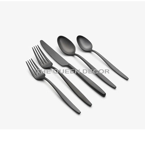 Ensemble de couverts en acier inoxydable avec finition miroir pour mariages de table Couverts à usage domestique Articles de cuisine élégants - Product Image 6