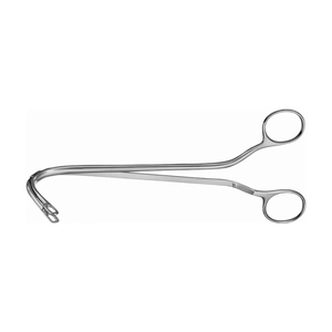 Pinzas para Cálculos Renales Randall, Mordazas Dentadas, Mordazas Curvas, 23 cm, Acero Inoxidable, Instrumentos Quirúrgicos Generales de Urología, Alta Calidad - Product Image 1