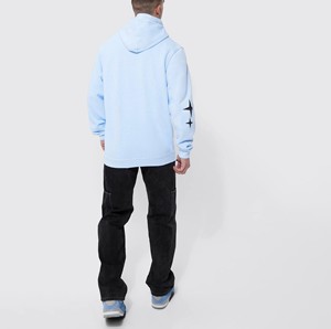 Sudadera con capucha de material altamente duradero fácil de usar para lavar cómodo transpirable básico algodón mezclado Hombres Sudaderas con capucha precio razonable - Product Image 3