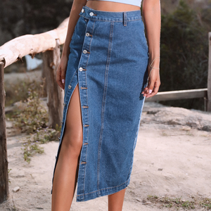 Maxi Skirts for Women with Pockets Long Midi Length Casual Skirt for <b>Beach</b> Party Holiday Wideband Waist Pickleball Skirt - Product Image 1