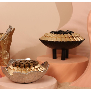 Made Of Stainless Steel Metal Serving Bowl Tableware <b>Chocolate</b> Serving Bowl Dessert Holder For <b>Wedding</b> & Special Occasions - Product Image 2