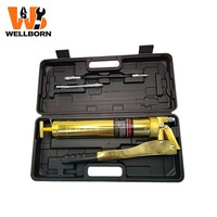 Pompa Gemuk Tipe Tuas Heavy Duty - Pompa Gemuk Manual 600cc/900cc dengan Piston Ganda, Alat Pelumas Tekanan Tinggi