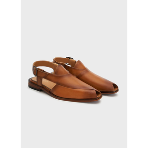 Meilleure vente Sandales Peshawari en cuir pour hommes Chaussures Kheri faites à la main de haute qualité Nouveau style - Product Image 3