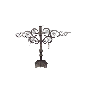 Bougeoir en aluminium noir mat Salon Vente en gros en vrac Décoration personnalisée faite à la main - Product Image 1