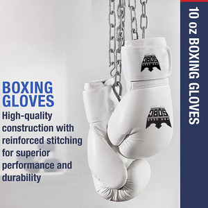 Guantes de boxeo pesados de lucha profesional de alta calidad 2024 nuevos diseños guantes especiales para bolsa de boxeo - Product Image 6