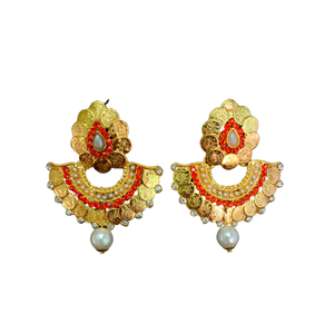 Vente chaude Boucles D'oreilles Ensemble Avec 22CT Plaqué Or Traditionnel Conçu À La Main Fantaisie Boucles D'oreilles Ensemble À Vendre - Product Image 1