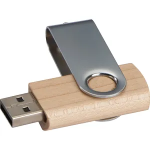 KLAUDIA Chiavetta USB in Legno Personalizzata, Gadget Promozionali su Misura - Product Image 1