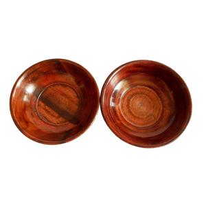 Cuencos de esmalte alto pequeños, medianos y grandes, 3 cuencos para servir de tamaño genuino, suministro de utensilios de cocina, cuencos de madera reutilizables en costo mayorista - Product Image 6