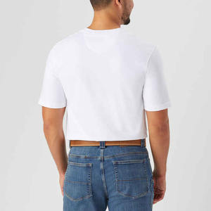 Camisetas de manga corta para hombre con bolsillo Camisetas de alta calidad para hombre superventas Su propio diseño Camiseta con estampado de logotipo - Product Image 6