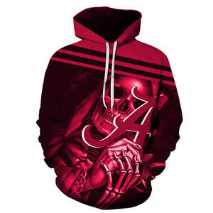 เสื้อฮู้ดการ์ตูนของผู้ชายผ้าโพลีเอสเตอร์พิมพ์ซับลิเมชัน100% แฟชั่น - Product Image 1