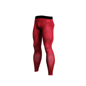Leggings de compression pour hommes de style tendance pleine longueur Spandex/Polyester antibactérien séchage rapide respirant de haute qualité personnalisé - Product Image 2