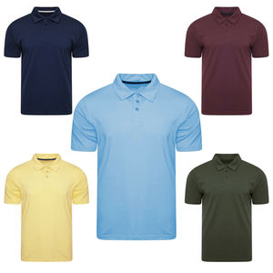 High Quality Custom Fashion <b>Men's</b> Golf for Polo <b>Shirt</b> Pakistan Made with Solid <b>Brown</b> Pattern Plain Design - Product Image 1