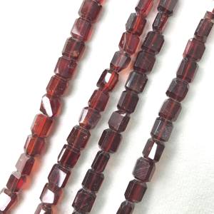 100% Natural IGI Certified AA Grade Red Garnet 8x7x5mm Octagon Shape Plain <b>Stone</b> <b>Beads</b> Dark Bluish Red Vivaaz Gems Jaipur - Product Image 4