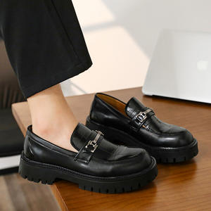 Zapatos Oxford de Cuero Duradero con Correa Ajustable y Soporte Estable, Zapatos Formales para Hombre, Zapatos para Uso Diario - Product Image 3