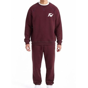 Conjunto de Sudadera y Pantalón Holgado con Logo Personalizado, Ropa Deportiva Casual Oversize, Moda Urbana, Venta al por Mayor - Product Image 1