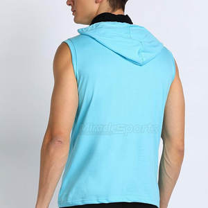 Mejor estilo Nueva llegada Top Trending Men's Gym Hoodies Basics Cotton Blended Men's Gym Hoodies - Product Image 2