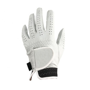 Gant de golf de qualité supérieure de nouveau style avec logo personnalisé Tissu doux respirant de haute qualité Gants en peau de mouton confortables pour la gauche et la droite - Product Image 3