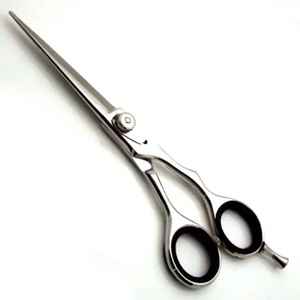 Ensemble de ciseaux de coiffure à lame droite en acier inoxydable avec peigne pour salon et soins personnels, accessoires de barbier (durable) - Product Image 5