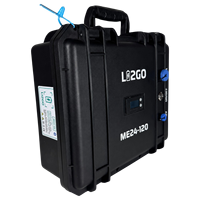 Batería de Litio Li2Go Me24-120, 25.9V 120Ah 3108Wh 100A, Paquete de Iones de Litio de Alta Capacidad