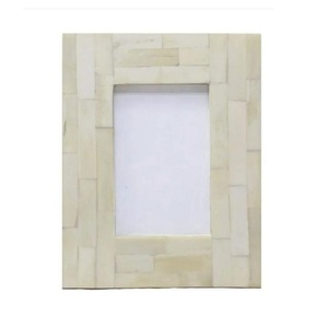 Marco de fotos con incrustaciones de hueso hecho a mano de diseño único, decoración de sala de estar y dormitorio de tamaño personalizado de alta calidad - Product Image 5