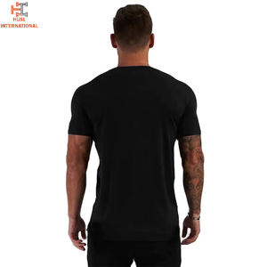 Camiseta Lisa para hombre, camiseta de poliéster, camisetas rápidas, logotipo de impresión por sublimación personalizada, camisetas deportivas de gimnasio Unisex para hombre - Product Image 2