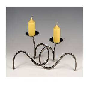 Bougie décorative en métal en fer qualité supérieure excellent travail fini utilisé dans le centre de table à manger bougeoir - Product Image 1