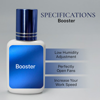 STL Korea White Label 15ml Accélérateur de séchage pour colle à cils liquide, végan et sans cruauté animale, pour extensions de cils, ajuste l'humidité et prévient la formation de fans
