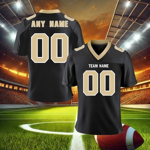 American Football Uniform Jersey Custom Team Tackle Twill Sublimated Mesh Fabric Breathable Quick Dry Sportswear <b>Shirt</b> Men - Product Image 1