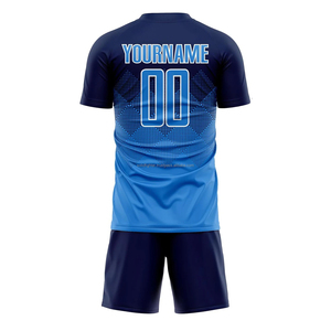 Uniforme de Fútbol, Conjunto de Camiseta y Pantalones Cortos Transpirables para Partidos Competitivos y Entrenamiento - Product Image 2