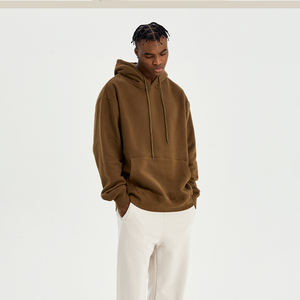 เสื้อฮู้ดลำลองขนาดใหญ่มีฮู้ดสำหรับผู้ชายใหม่เสื้อฮู้ดพิมพ์โลโก้แบบกำหนดเอง - Product Image 5