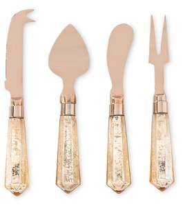 Service à fromage exclusif en acier inoxydable avec poignée en acrylique pour la maison et la cuisine à un prix abordable - Product Image 1