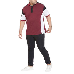 Polos de talla grande de alta calidad para hombre, tela suave de secado rápido de algodón transpirable con características antibolitas, estilo informal - Product Image 5