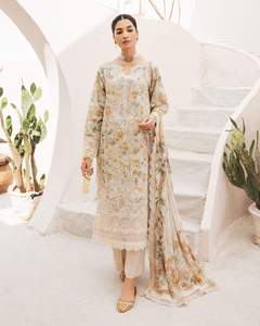 Salwar Kameez Chickenkari para Eid, Bodas y Playa - La Ropa Femenina Más Hermosa, Material de Viscosa, Absorbe la Humedad, Secado Rápido - Product Image 5