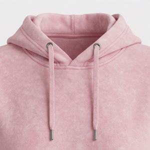 Sweat-shirt à capuche oversize en molleton vintage pour femme, poche kangourou, délavé à l'acide, tie-dye, vente en gros, doux et décontracté - Product Image 4