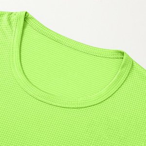 Camisas de manga corta para hombre Jersey deportivo informal Camisetas verdes de cuello redondo para hombre de viaje - Product Image 3