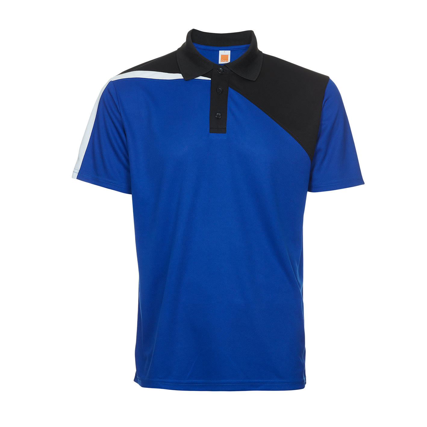 สีรอยัล/สีดำ/สีขาว