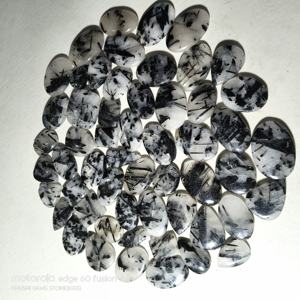 KHUSHI GEMS - Turmalina Negra Natural al por Mayor, Cuarzo de 20-45 mm, 8-12 g, Certificada por Terceros, Joyería Curativa, Piedra Preciosa Suelta - Product Image 5