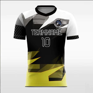 Maillot de football au design moderne, séchage rapide, 100% coton, uniforme pour équipe de football, impression numérique, personnalisable, maillot de sublimation - Product Image 6