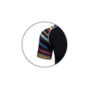 T-shirt de compression pour homme, à séchage rapide, coupe ajustée, en spandex, long rash guard, BJJ MMA, motif uni sublimé - Product Image 3