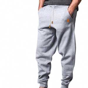 Pantalones Deportivos Casuales Cómodos para Hombre, Corte Regular, Tela Oxford Ligera y Transpirable, Pantalones Rectos para Entrenamiento, Gimnasio y Running - Product Image 2
