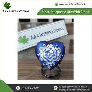 Urna en forma de corazón para adultos, recuerdo de Material de aluminio 100%, diseño moderno aplicable, para compradores globales - Product Image 4