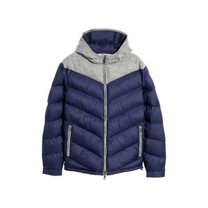 Chaqueta acolchada cortavientos al por mayor chaqueta acolchada ligera acolchada holgada de gran tamaño con capucha para hombres, mujeres y niños - Product Image 6