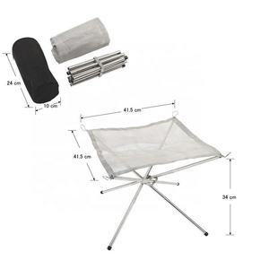 Foyer de <span class=keywords><strong>camping</strong></span> pliable en acier de <span class=keywords><strong>42</strong></span> cm, foyer de <span class=keywords><strong>camping</strong></span> portable en acier, foyer de <span class=keywords><strong>camping</strong></span> extérieur à bois, foyer en acier inoxydable avec sac de rangement - Product Image 1