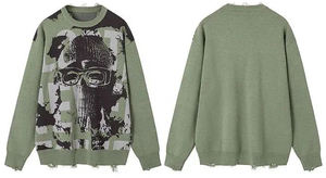 Cardigans et vestes en tricot pour hommes, style universitaire décontracté, design personnalisé, toucher doux, vente en gros - Product Image 5